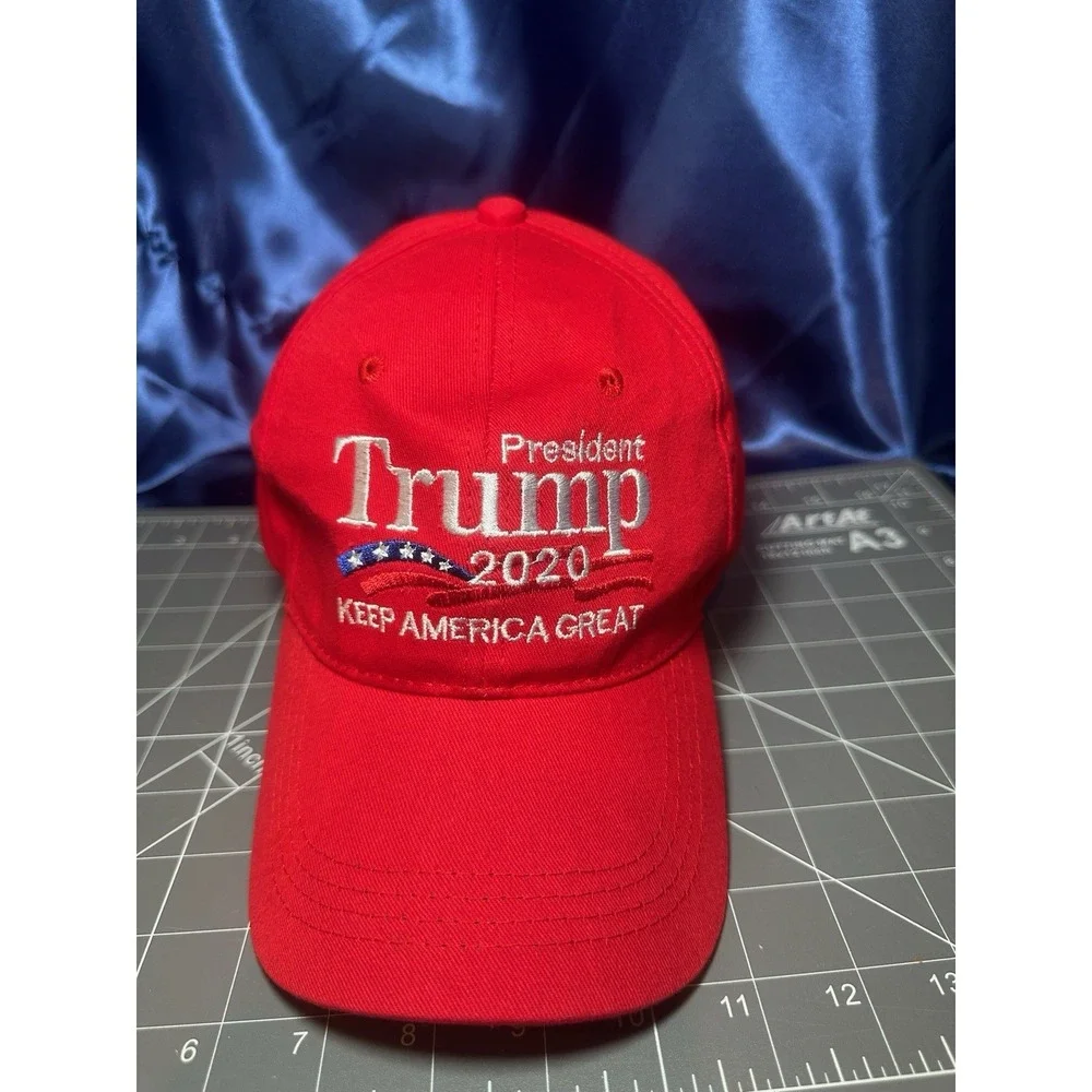 Donald Trump 2020 Hat Keep America Great MAGA Red Cap President Election Support
